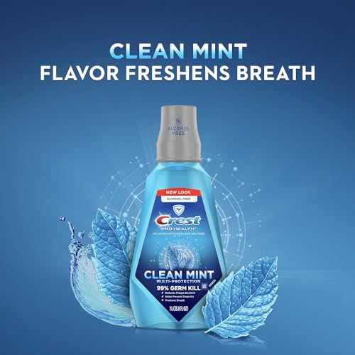 Crest Pro-Health Oral Rinse, Refreshing Clean Mint 250 mL