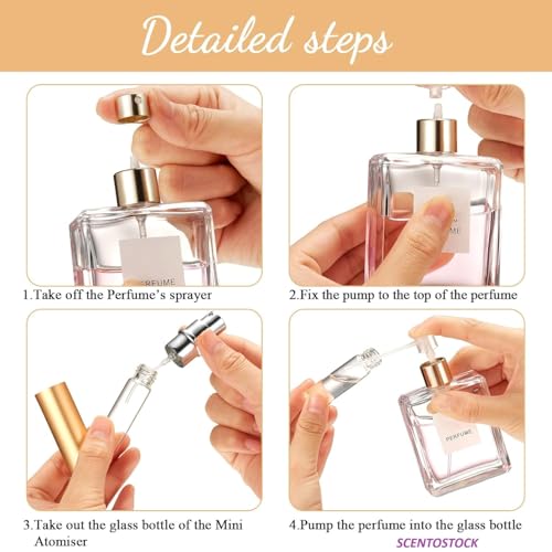 BUNDLE- HYPNOSE Perfume for Women 2.5 Eau De Parfum with Burlap Bag & Mini Refillable Atomiser