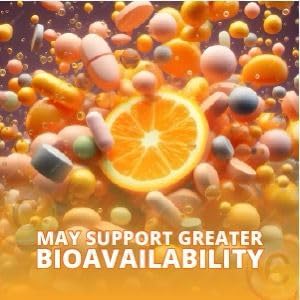 Liposomal Vitamin C - 100 Capsules - High Absorption Ascorbic Acid - May Support Immune System & Collagen Reinforcement no GMO Powerful Antioxidant