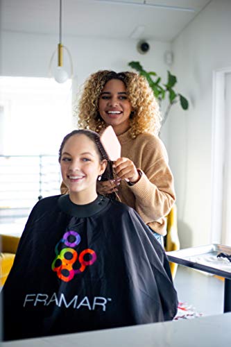 FRAMAR Paddle Hair Brush For Women – Wet Paddle Brush For Thick Hair, Wet Hair Brushes For Women, Hair Brush Detangler – Reduces Breakage - Champagne