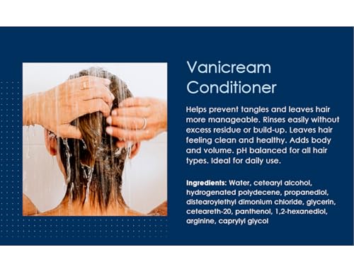 Vanicream Shampoo and Conditioner Set For Sensitive Skin - Dermatologist Tested - Set of 4 (2 Each) (12 Oz)