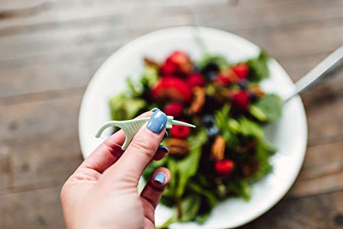 Plackers Micro Mint Dental Floss Picks, Made with Super TufFloss®, Protected Fold Away Pick, Easy to Use, Cool Mint, Green, Individually Wrapped, 500 Count