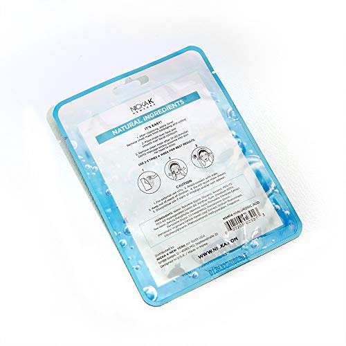 K-BEAUTY Hyaluronic Acid Full Face Facial Mask Sheet (Tonifying)
