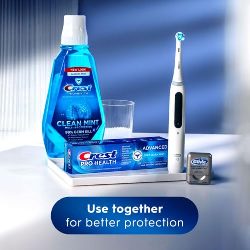 Crest Pro-Health Advanced Deep Clean Mint Toothpaste, 2 Count (Pack of 1)