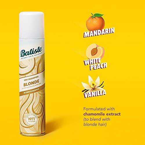 Batiste Dry Shampoo, Brilliant Blonde, 6.73 fl. oz. (Pack of 3)