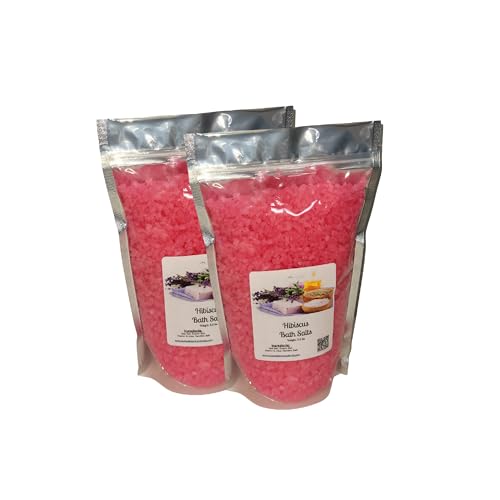 Bath Salts | 8lbs (2) 4lb Bags | Hibiscus Scent
