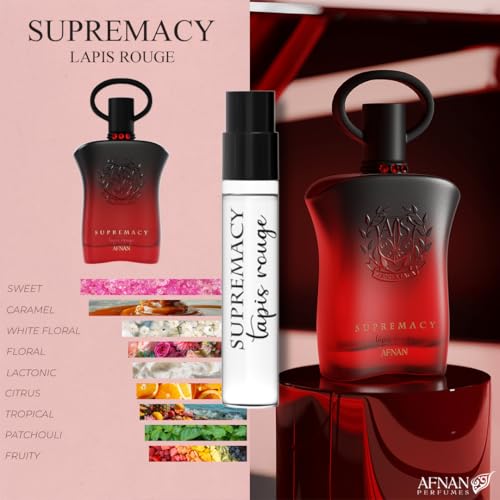 Afnan Supremacy Femme Series Discovery Kit, 4-Piece Miniature Perfume Set - 2ml x 4 Vials