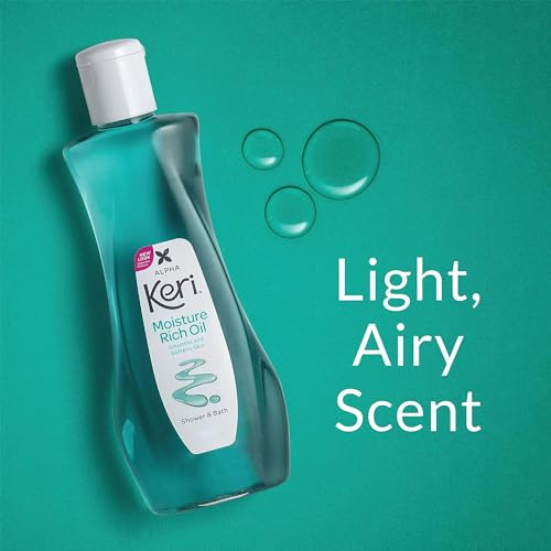 Alpha Keri Shower & Bath Moisture Rich Oil 16 oz (Pack of 3)