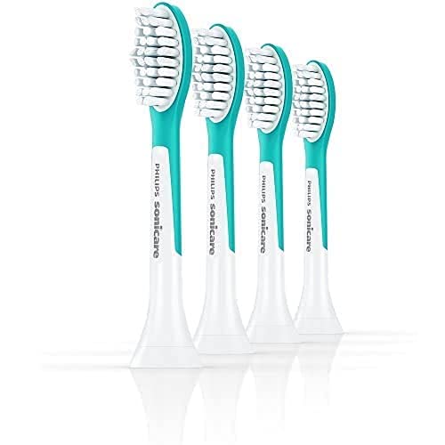 Philips Sonicare for Kids Original Compact Sonic Toothbrush Heads - 4 Pack (Model HX6044/33)