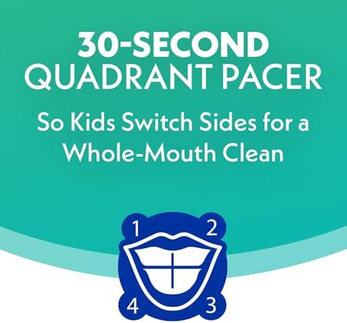 Spinbrush Kids Electric Toothbrush, Glow in The Dark, Battery-Powered