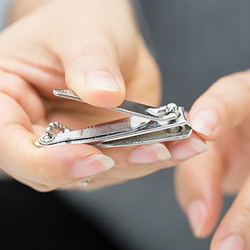 Bememo 12 Pieces Stainless Nail Clippers Set Fingernail and Toenail Clippers Nail Cutter Tool Set for Men and Women(Silver)