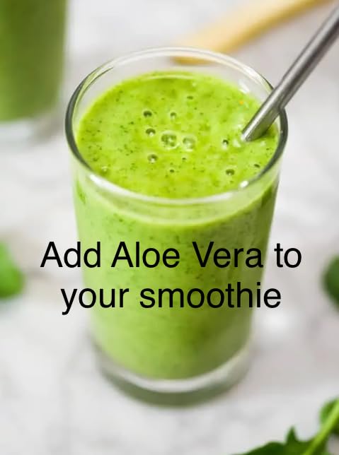 Aloe Vera Gel 100% Pure Natural (Unprocessed) Organic, no additives, chemicals, thickeners or water added. Just pure aloe vera (8 oz)