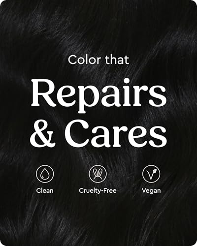 Glaze Supergloss Color Conditioning Gloss With Dispensing Pump – Hydrating Semi-Permanent Color Hair Gloss & Shine Boost – For Dark Brown Hair to Black Hair – 6.4 Fl Oz - Luminous Licorice