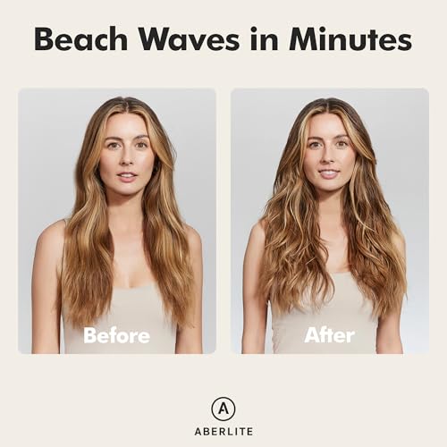 Aberlite Grit+Grace Sea Salt Spray for Men & Women Beach Look - Hair Texture Styling Product for Beach Waves - Curly & Wavy Hair Texture Spray (6 FL OZ)