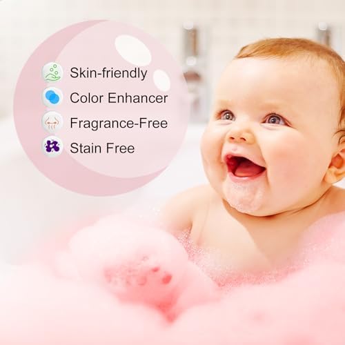 Bath Color Tablets for Kids, 140 Count Nontoxic & Fragrance-Free Vibrant Bath Color Drops Create Fun Bath Colors, Water Color Tablets in 7 Colors for Kids Bath, Make Fun Educational Bathtime