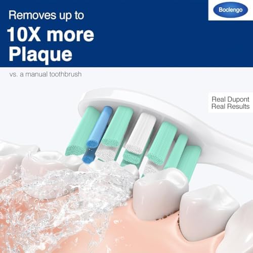 12 Pack Replacement Toothbrush Heads for Philips Sonicare Replacement Heads C2,C1,Electric Replacement Brush Head for Phillips Sonicare Brush C2, C1, for Sonic Care Toothbrush,White