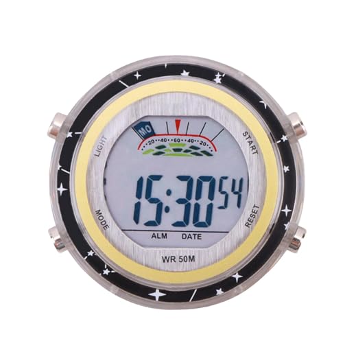 Watch for Scooters and Bicycles, Waterproof with a Shiny Display | Electronic , Robust Accessory for Men and Women – Decorative Gadget for Cyclists, Cycling Lovers