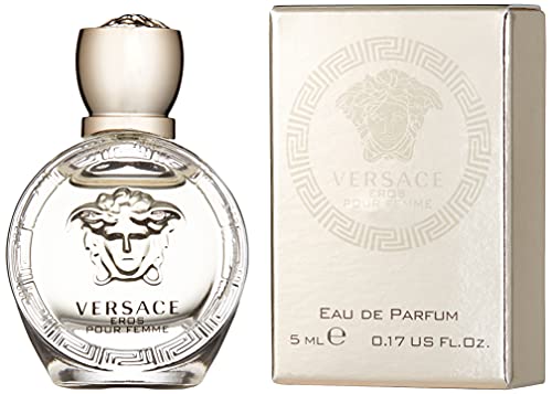 Versace Eros Pour Femme Women's Edp Splash, 0.17 Ounce (Pack of 2)