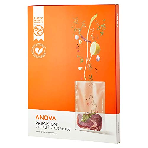 Anova Culinary Precision Vacuum Sealer Pro & Anova Culinary Precision Vacuum Sealer Bag (Rolls),Clear,ANBR01 & Anova Culinary Precision Vacuum Sealer Bags (Pre-cut),Clear
