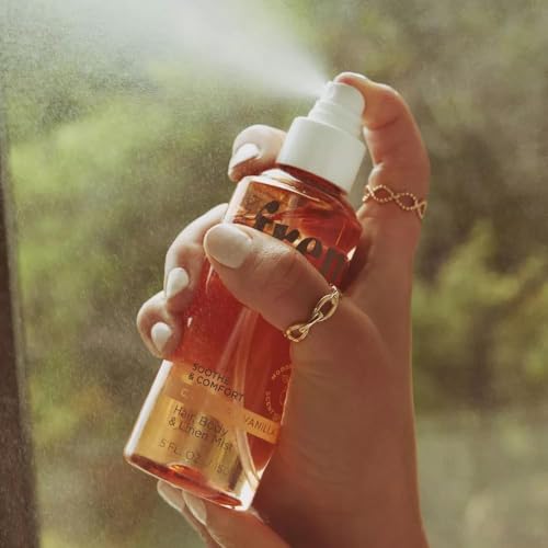 Being Frenshe Hair, Body & Linen Mist Body Spray with Essential Oils - Cashmere Vanilla - 5 fl oz