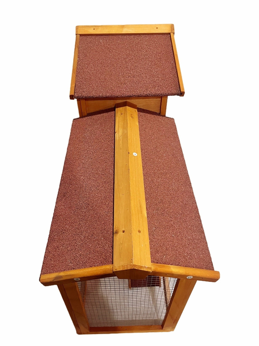 Sturdy Outdoor Chicken Coop for Playground Safety - Portable Poultry Pen with Locking Door, Ventilated Shelter, and Predator-Proof Design for Backyard Flocks