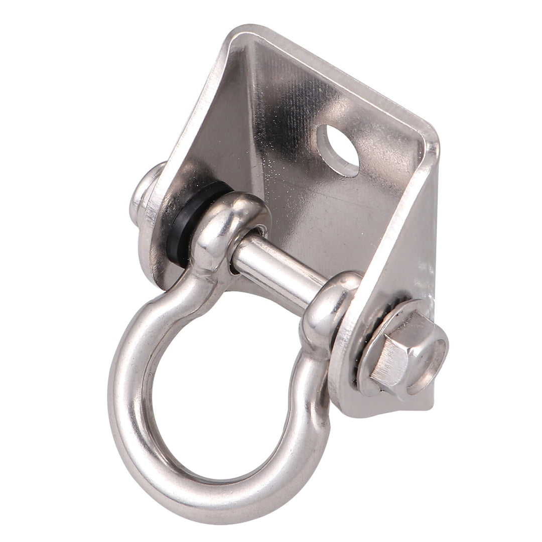 LOLIPPYY Stainless Steel Swivel Hook for Hammock Swing Chair Home Use Silver 360 Degree Rotation Without Twisting 1 Set