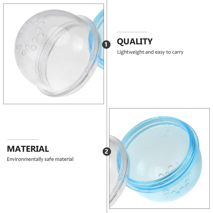 Yuanmiaoke 4Pcs Hamster Cage External Plugs Pet Tunnel Plugs Pipe Stopper (Random Color)