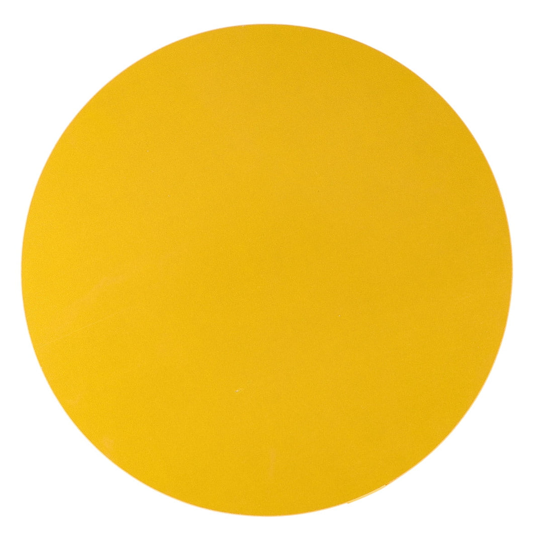 Raindrops 1Pack Modern Minimalist Coffee Table Waterproof Round Table for Yellow