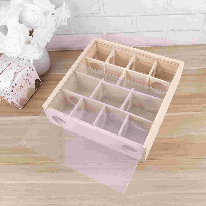 Wooden Maze Tunnel Toy with Glass Cover Small Pet Animals Activity Hamster Play Toys Maze Tunnel Rat Mouse Wooden Funny Toy