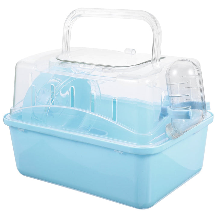 Guangmc Hamster Carrier Cage Travel Pet Critter Guinea Box Rat Habitat Plastic Case