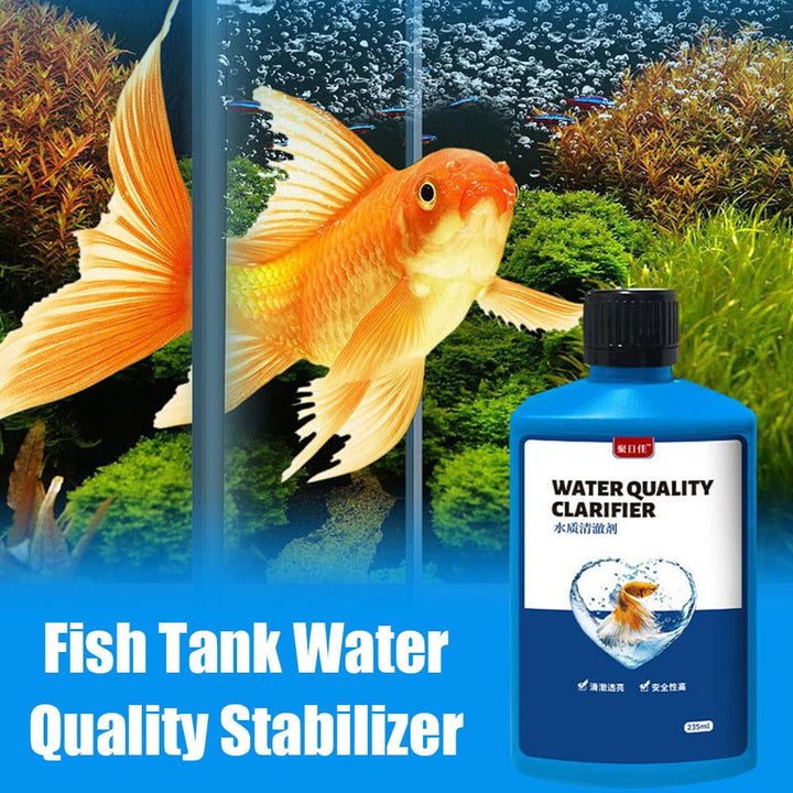 Freshwater Aquarium Water Clarifier Clear Cloudy Water Fish √△ Clarifier