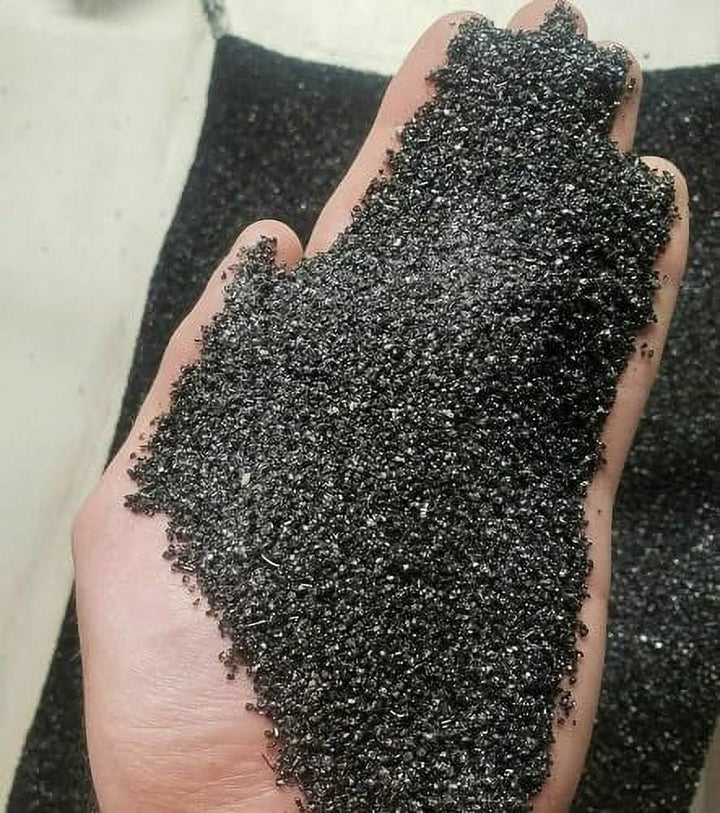 TheFrogHouse Black Aquarium Sand Substrate (25lbs)