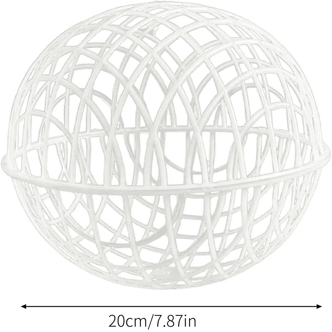 Ball-Shaped Movable Chicken Coop, Outdoor Rollable Round Chicken Cage, Pigeon Rabbits Duck Safe Walking Net, Chicken Safety Ball Cage for Pet Safety Outdoor Farm Use,7.87 in - 1PCS