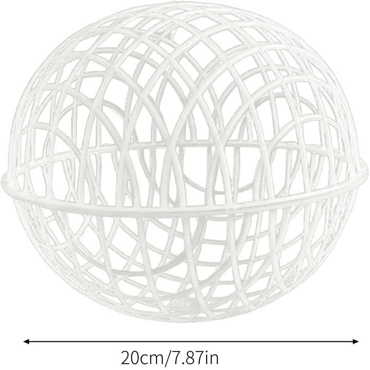 Ball-Shaped Movable Chicken Coop, Outdoor Rollable Round Chicken Cage, Pigeon Rabbits Duck Safe Walking Net, Chicken Safety Ball Cage for Pet Safety Outdoor Farm Use,7.87 in - 1PCS