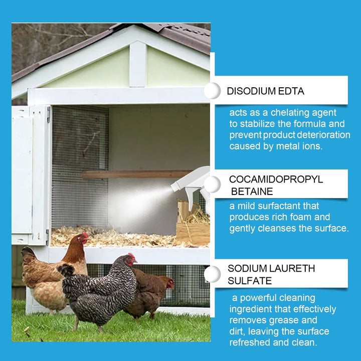 HOZONEX Chicken Coop Cleaner