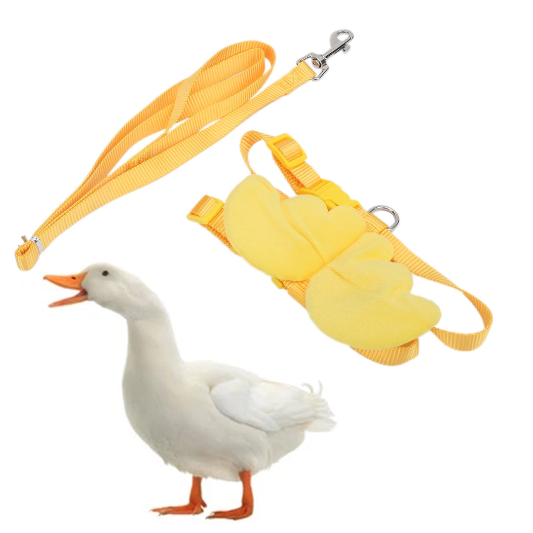 Adjustable Ducks Harness Leash - Secure & Comfortable For Outdoor Walks