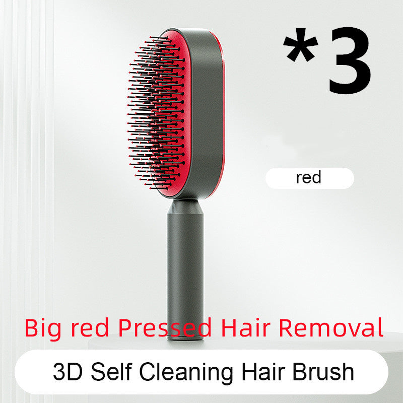 Smart Self-Cleaning Hair Brush