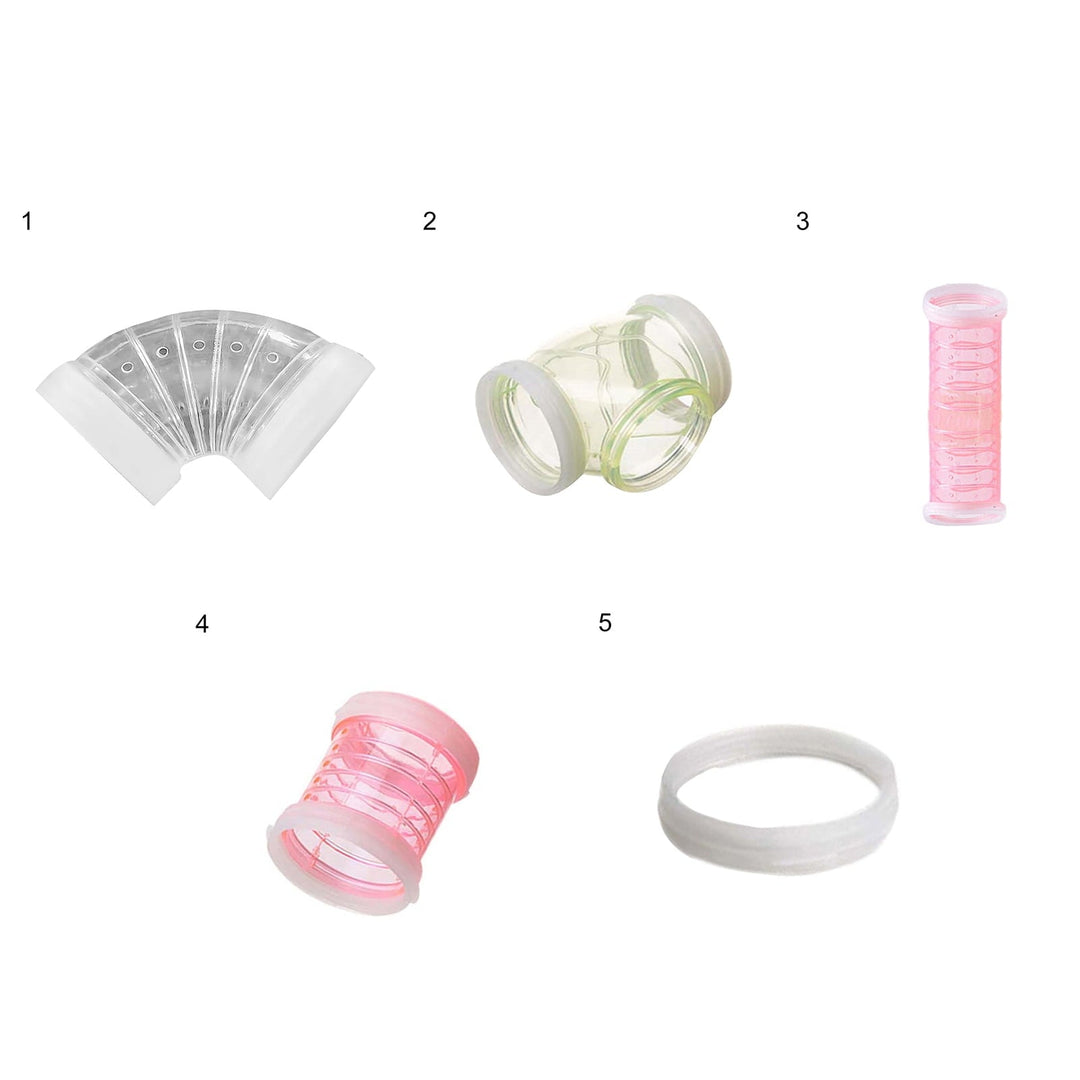 StarBay Hamster Cage Transparent Sturdy Plastic Adventure External Set for Hamster Tube