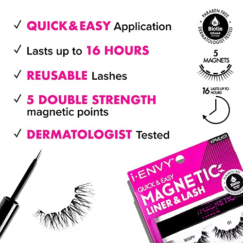 Kiss I Envy Magnetic 3D 02 Lashes