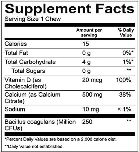BariatricPal 90-Day Bariatric Vitamin Bundle (Multivitamin ONE 1 per Day! Capsule with 60mg Iron and Calcium Citrate Soft Chews 500mg with Probiotics - French Caramel Vanilla)