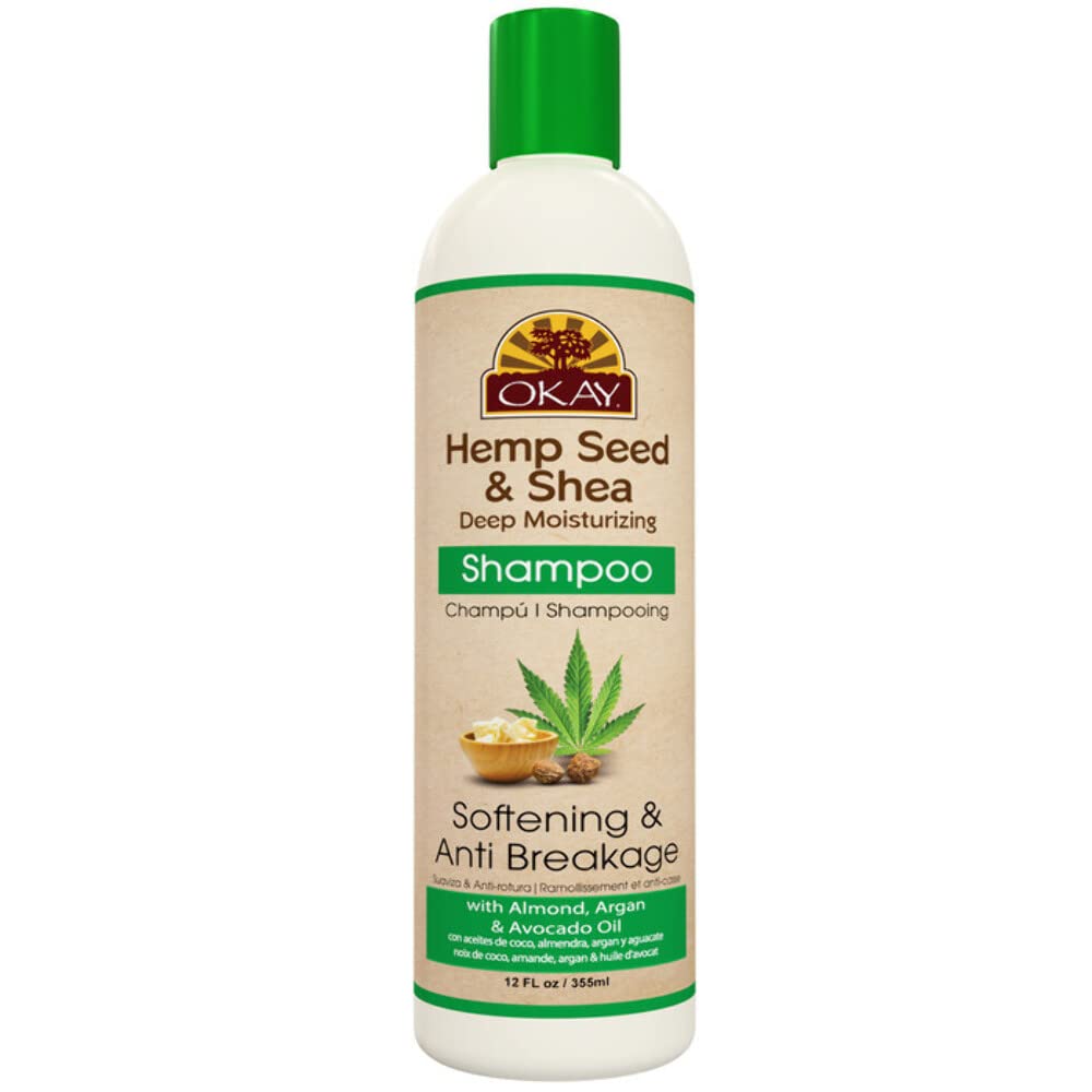 Okay Hemp Seed And Shea Deep Moisturizing Shampoo 12Oz / 355Ml