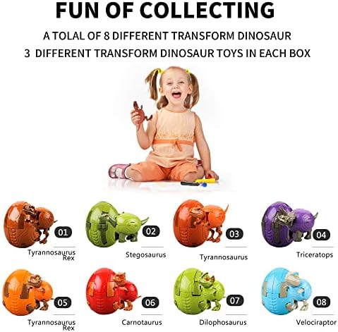 Bath Bombs for Kids with Toys Inside Surprise, Dino Egg Bath Bomb Kit with Dinosaur Toy Organic and Natural Bath Fizz Spa Bath Set Gift, for Birthday Easter Christmas Boys and Girls Gifts