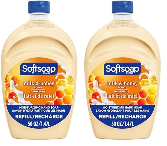 Antibacterial Soap Refill 50 Oz | Crisp Clean Scent | Pack of 2