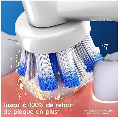 Oral-B Sensitive Clean Replacement Brush Heads x 8 Original Refill for Electric Toothbrush, White, 200 gram