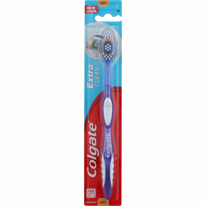 Colgate Extra Clean Circular Power Bristles Toothbrush Soft (Pack of 6)6