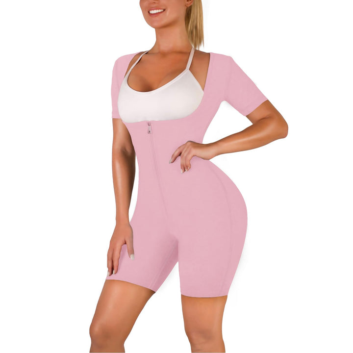 CEIUEO Women Sauna Suit Waist Trainer 3 in 1 Slimming Full Body Shaper Workout Top for Weight loss(PK S)