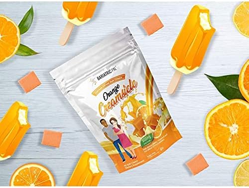 BariatricPal 90-Day Bariatric Vitamin Bundle (Multivitamin ONE 1 per Day! Capsule with 45mg Iron and Calcium Citrate Soft Chews 500mg with Probiotics - Orange Creamsicle)