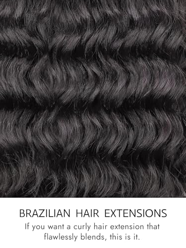 Isaic Ponytail Extension 8 Inch Short Wavy Curly Ponytails Drawstring Ponytail for Black Women Jet Black Pony Tails Hair Extensions Synthetic Hairpiece for Daily Use