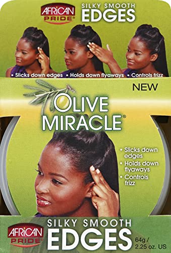 African Pride Olive Miracle Silky Smooth Edges by African Pride