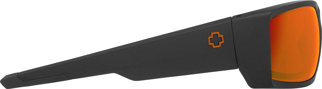 SPY General Dale Jr Matte Blk Happy Gry Grn W/ORG Spectra Mirror